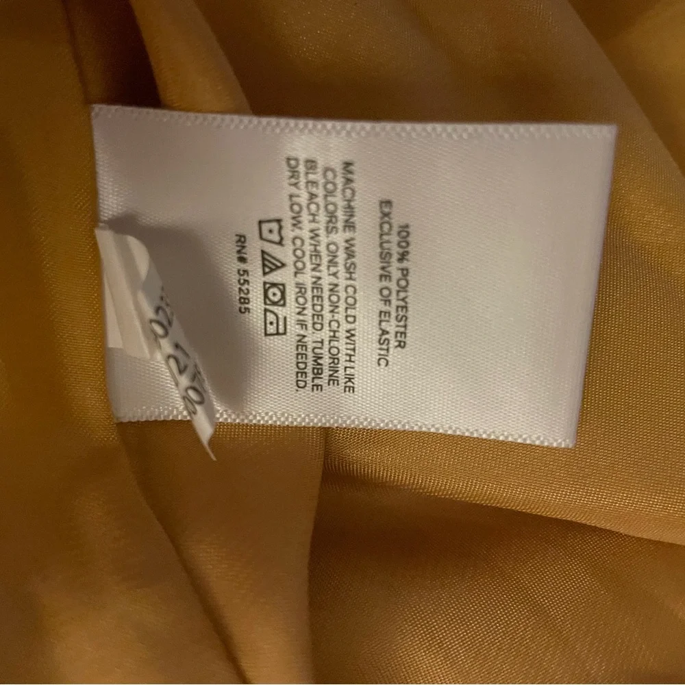 Express Printed Ruffle Sleeve Maxi Dress in Yellow - Picture 7 of 7